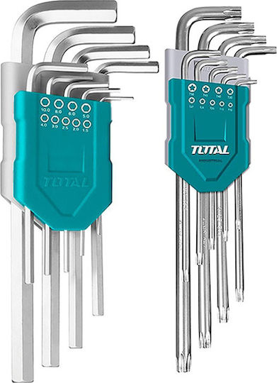 Total L Torx Wrench T50 18pcs