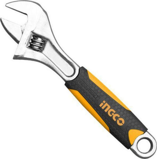 Ingco French Wrench with Adjustable Opening 25mm and Anti-Slip Handle 150mm 6"