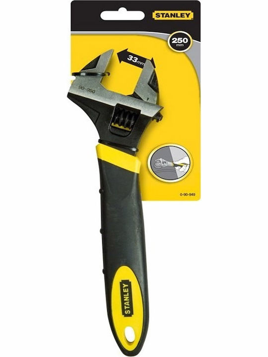 Stanley Maxsteel French Wrench with Adjustable Opening 33mm and Anti-Slip Handle 250mm