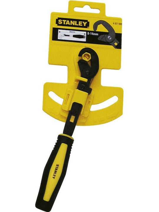 Stanley French Wrench 230mm Length with Max Jaw Capacity of 19mm and Non-slip Handle