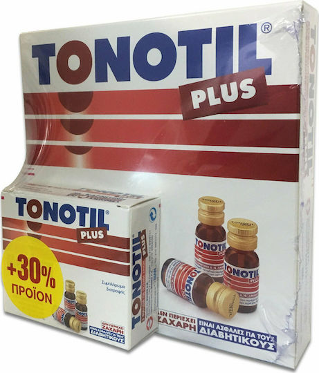 Tonotil Plus Multivitamin 10 Ampoules + 30% product (10+3) for Energy