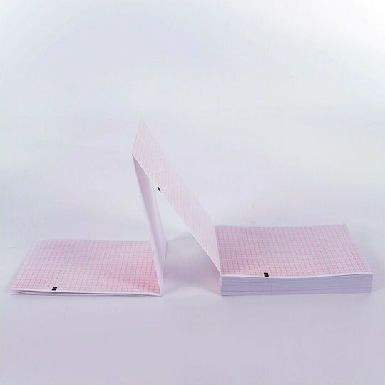 Mortara Eli 150 Echocardiography Z-Fold Paper with 150 Sheets 108x140mm 10pcs