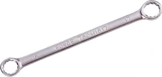 Force Double Polygon Wrench Straight 14x15mm