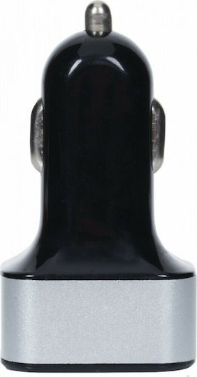 Technisat Car Charger 2.1A with Ports: 3xUSB Black Color