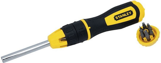 Stanley Screwdriver Ratchet with 11 Magnetic Interchangeable Tips