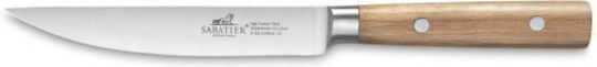 Sabatier Beechwood Knives Steak from Stainless Steel 13cm 4pcs