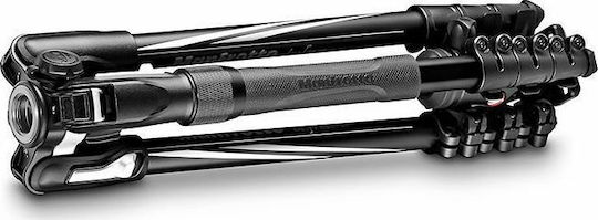 Manfrotto Befree 2N1 Aluminium Kamerastative Hebel aus Aluminium mit Kugelförmiger Kopfart und Belastbarkeit 5kg