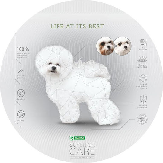 Nature's Protection Superior Care White Dogs 1.5kg Ξηρά Τροφή χωρίς Σιτηρά & Γλουτένη για Ενήλικους Σκύλους Μικρόσωμων Φυλών με Αρνί