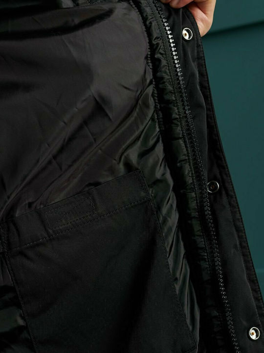Chinook Parka 2.0 Winter Jacke Puffer Schwarz