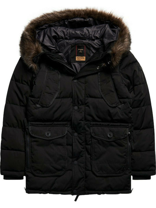 Chinook Parka 2.0 Winter Jacke Puffer Schwarz