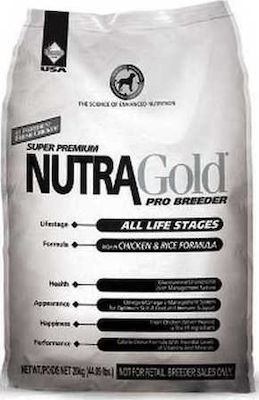 Nutra Gold Pro Breeder 20kg Ξηρά Τροφή για Κουτάβια με Καλαμπόκι / Κοτόπουλο