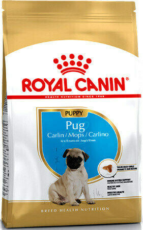 Royal Canin Pug Junior 1.5kg Dry Food for Small Breed Puppies with Poultry and Rice