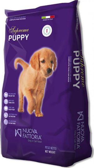 Nuova Fattoria Supreme 4kg Dry Dog Food for Puppies with Meat