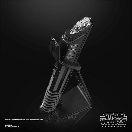 Hasbro Star Wars: Mandalorian Black Series: Lightsaber Mandalorian Darksaber Φιγούρα Δράσης σε Κλίμακα 1:11
