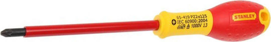 Stanley Fatmax Electrician VDE 1000V Screwdriver Star Size Pz2x125mm
