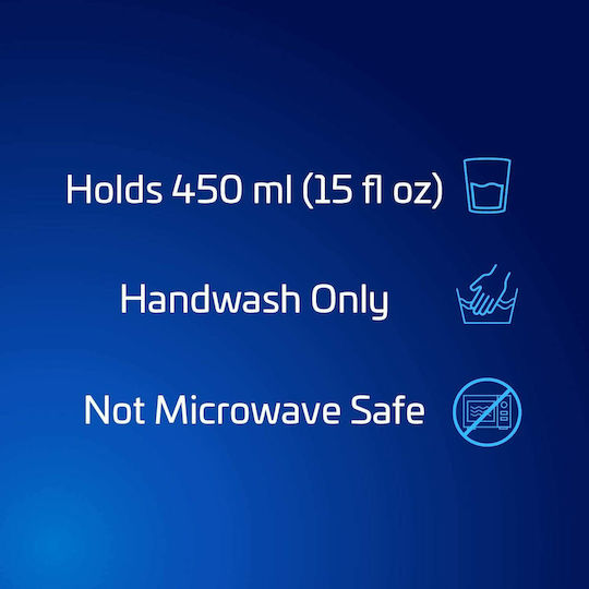 Paladone Playstation Travel Mug PS5 Ποτήρι Θερμός Ανοξείδωτο 450ml Λευκό
