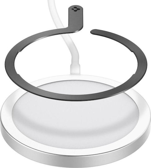 Spigen MagSafe Ring Metal Ring Plate MagFit with Alignment Guide Matte Black