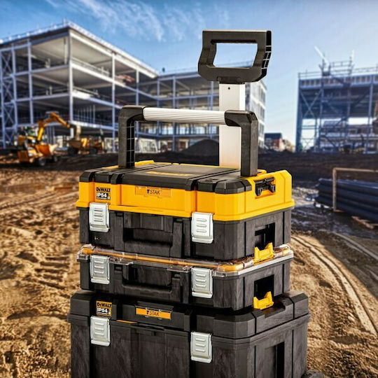 DEWALT Tstak Εργαλειοθήκη Χειρός Πλαστική με Αφρολέξ Π44xB33.3xΥ30.2cm