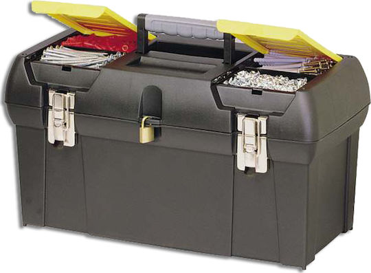 Stanley Series 2000 Hand Tool Case Plastic with Tobacco Case Dimensions: W48.9xD26xH24.8cm