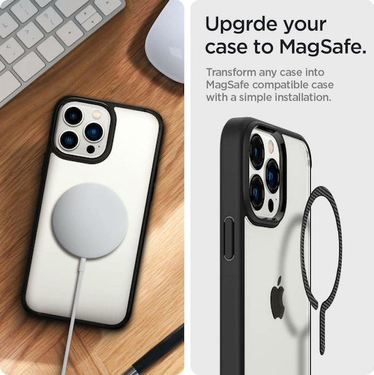 Spigen MagSafe Ring Metal Ring Plate MagFit with Alignment Guide Carbon