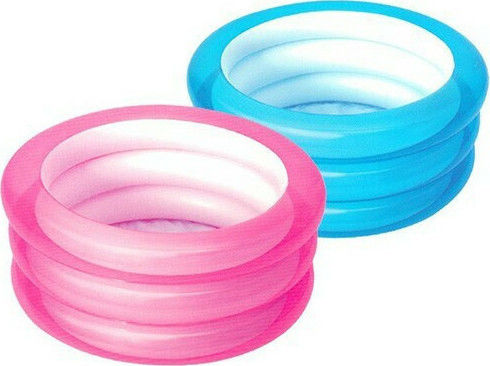 Bestway Kinder Rundes Schwimmbecken 43l Aufblasbar 70x30cm Rosa