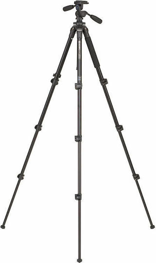 Benro Series 1 Aluminum Camera Tripod & HD1 3-Way Pan/Tilt Head