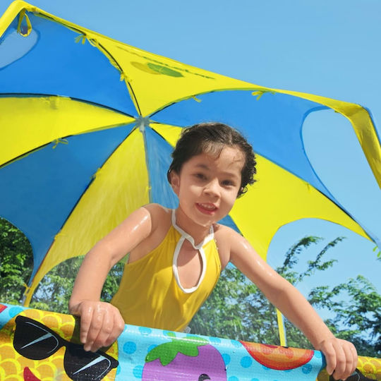 Bestway Piscină Rotundă Pentru Copii PVC 1688lt Cu Cadru Metalic 244x51cm Albastru