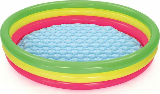 Bestway Παιδική Στρογγυλή Πισίνα PVC 211lt Φουσκωτή 152x30εκ.