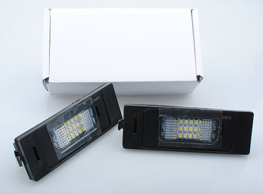M-Tech Светлини за регистрационната табела LED 12V за BMW Z4 / Серия 1 / Ред 6 2бр