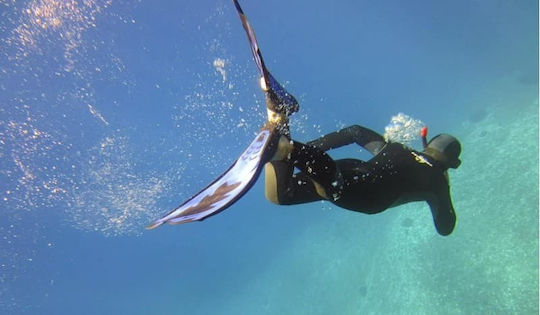 XDive Βατραχοπέδιλα Κατάδυσης Phantom Μακριά Μαύρα
