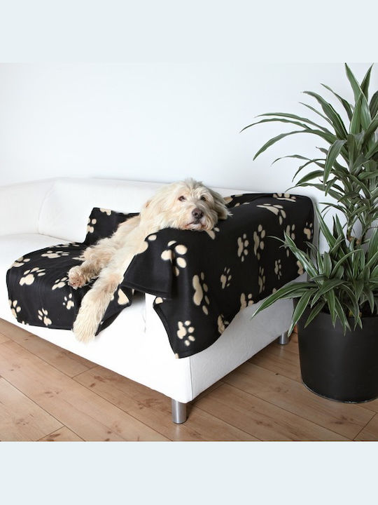 Trixie Barney Blanket Dog Black 150x100cm