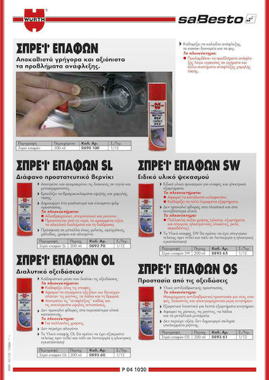 Wurth Elektrik-Kontaktspray 200ml 1Stück Oxidation Lösungsmittel