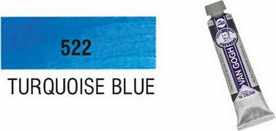 Royal Talens Van Gogh Oil Colour Turquoise Blue 522 20ml