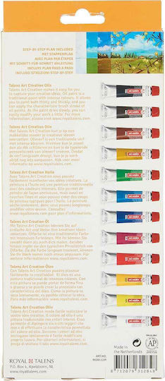 Royal Talens Oil Colour Set Σετ Λαδομπογιές 12ml 12τμχ