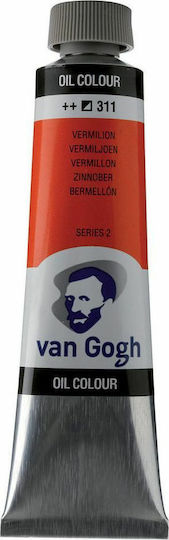 Royal Talens Van Gogh Λαδομπογιά Vermilion 311 20ml