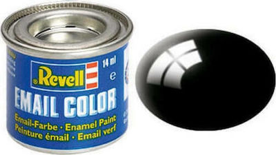 Revell Email Modellbau Farbe Black Gloss 14ml 32107