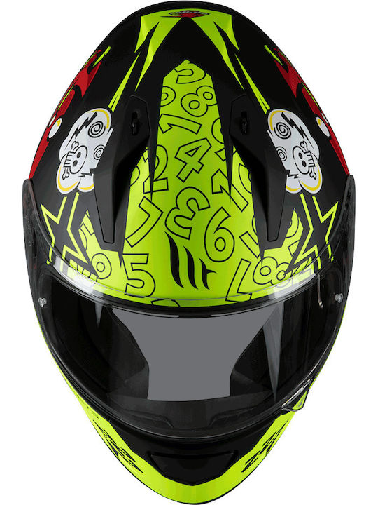 MT Stinger A1 Chicken Matt Black Κράνος Μηχανής Full Face DOT / ECE 22.05 1450gr
