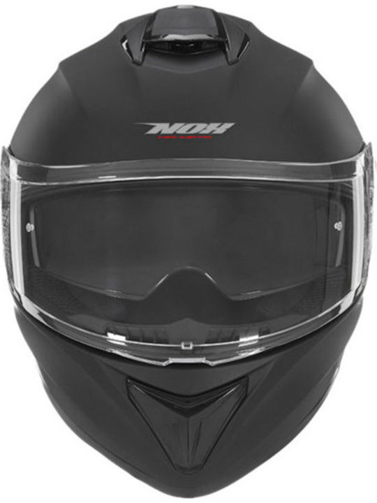 Nox N918 Black Matt Κράνος Μηχανής Full Face 1500gr με Sunvisor