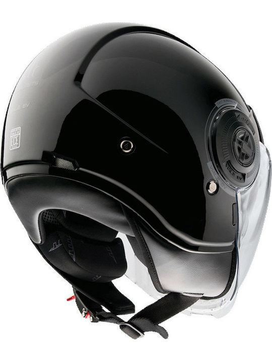 MT Viale SV Break Gloss Черен Каска за Мотор Джет DOT / ECE 22.05 1050гр