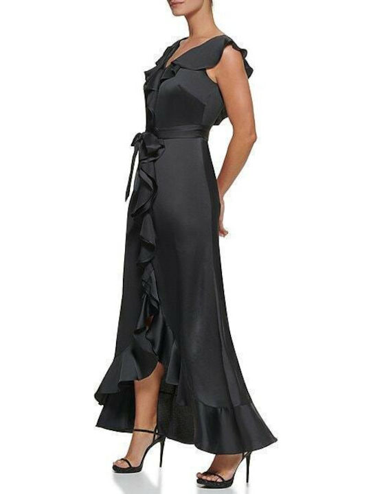 Summer Maxi Dress for Wedding and Christening Black