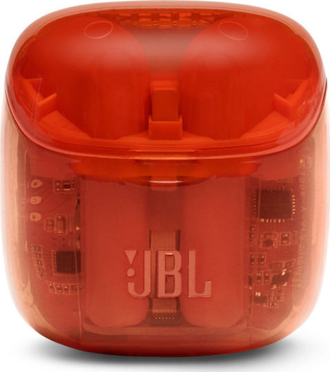JBL Tune 225TWS Earbud Bluetooth Handsfree Ακουστικά με Θήκη Φόρτισης Ghost Orange