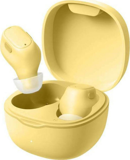 Baseus WM01 In-ear Bluetooth Handsfree Earphones with Charging Case Yellow