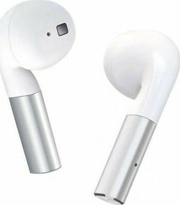 Fineblue J1 Pro Earbud Bluetooth Handsfree Earphones with Sweat Resistance and Charging Case White