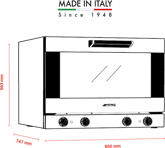 Smeg Alfa 420MFH cu Abur 6.9kW ALFA420MFH