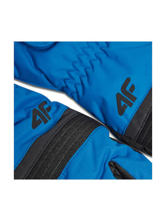 4F Men's Ski & Snowboard Gloves Blue