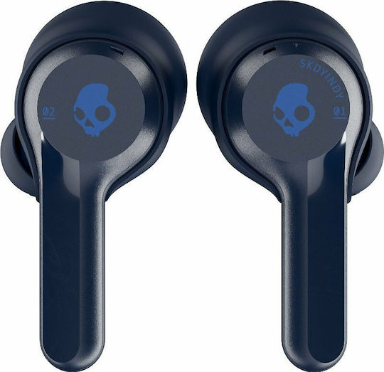 Skullcandy Indy In-ear Bluetooth Handsfree Earphones with Sweat Resistance and Charging Case Blue