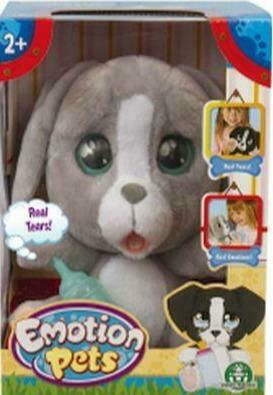 Giochi Preziosi Plush Dog Emotion Pets Grey-White for 2+ Years