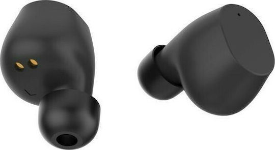 Havit i98 In-ear Bluetooth Handsfree Ακουστικά με Αντοχή στον Ιδρώτα και Θήκη Φόρτισης Μαύρα