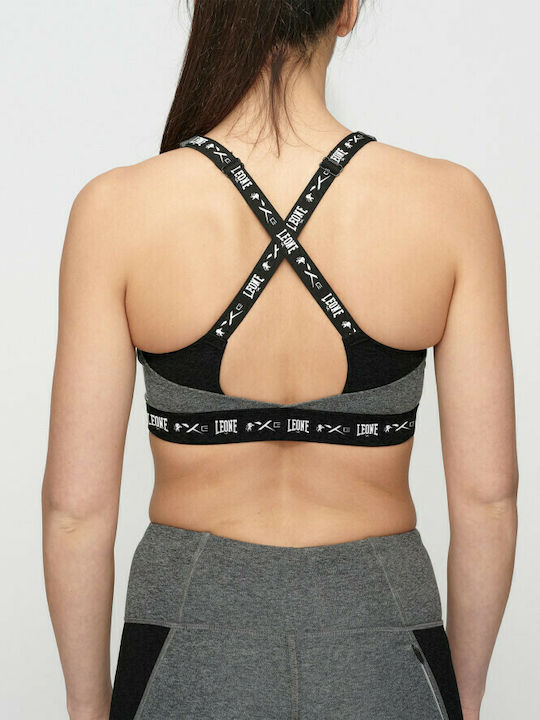 Leone Women's Sports Bra without Padding Gray