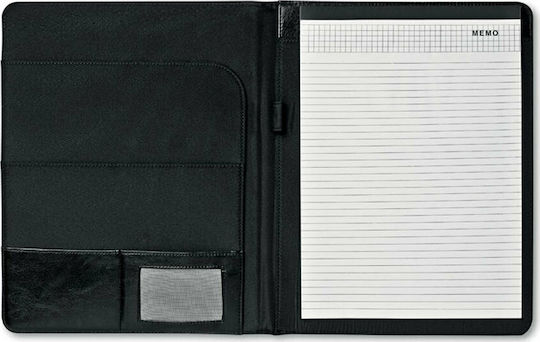 Contax Clipboard Bifold Conference for Paper A4 Black Parmenides 1pcs